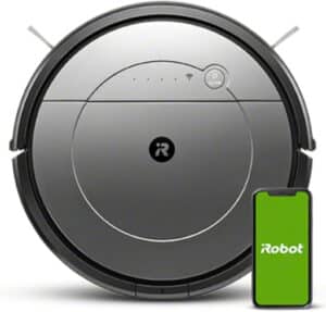 iRobot Aspirateur Robot et Laveur de sols Roomba Combo connecté Via Wi-FI avec Plusieurs Modes de Nettoyage - Aspiration puissante - Lavage Quotidien - Suggestions personnalisées